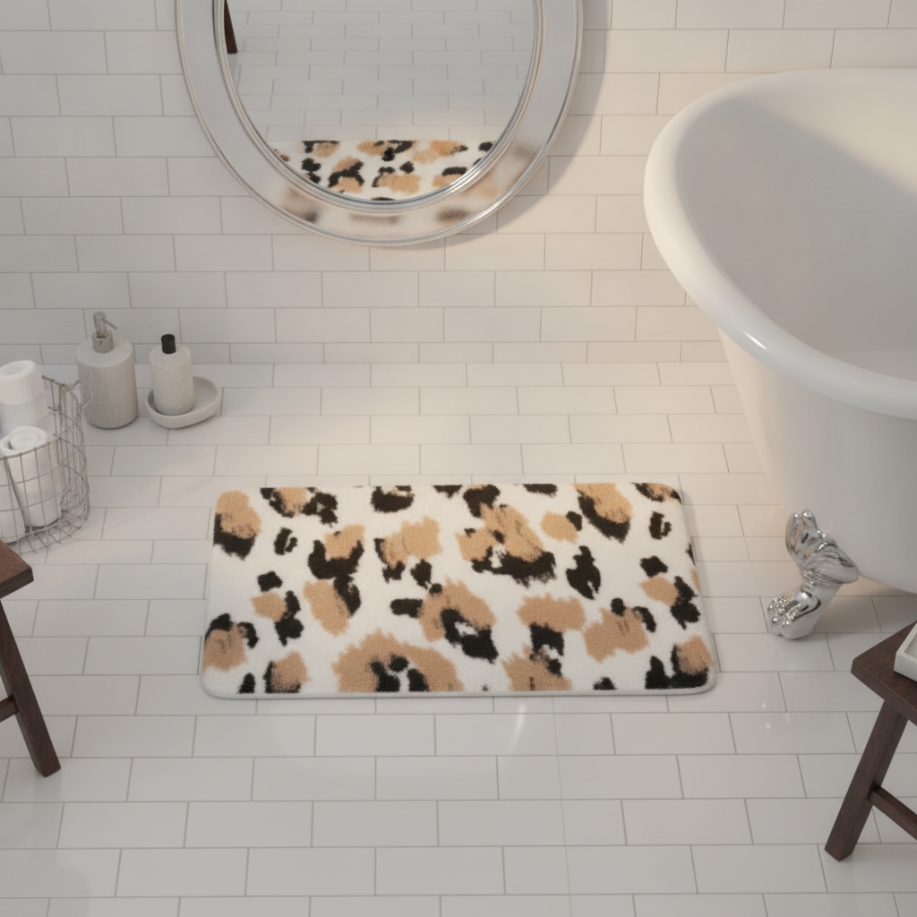 Leopard Bath Mat