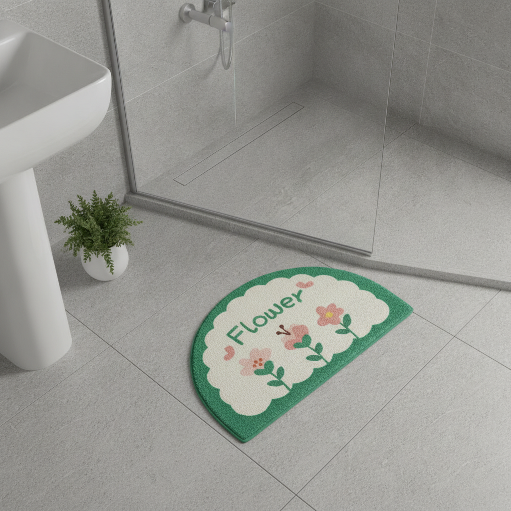 Softness Nature Bathroom Rug - color variations