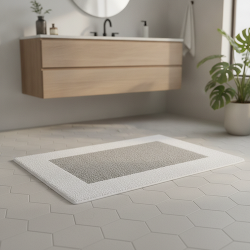 Absorbent Non-Slip Bath Mat