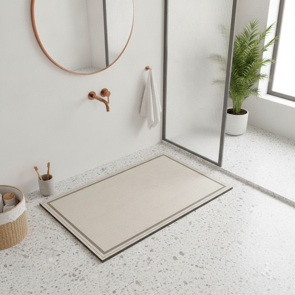 Diatomite Large Size Bath Mat