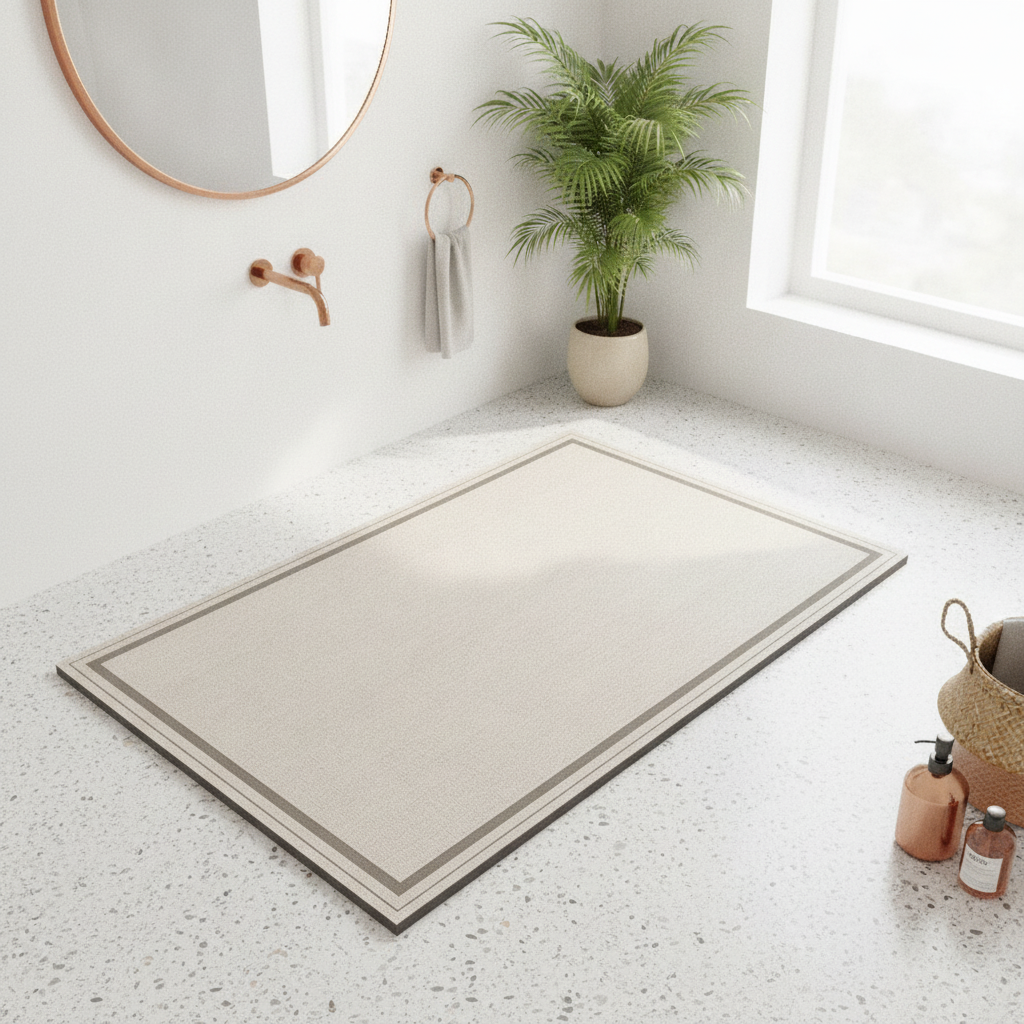 Diatomite Large Size Bath Mat