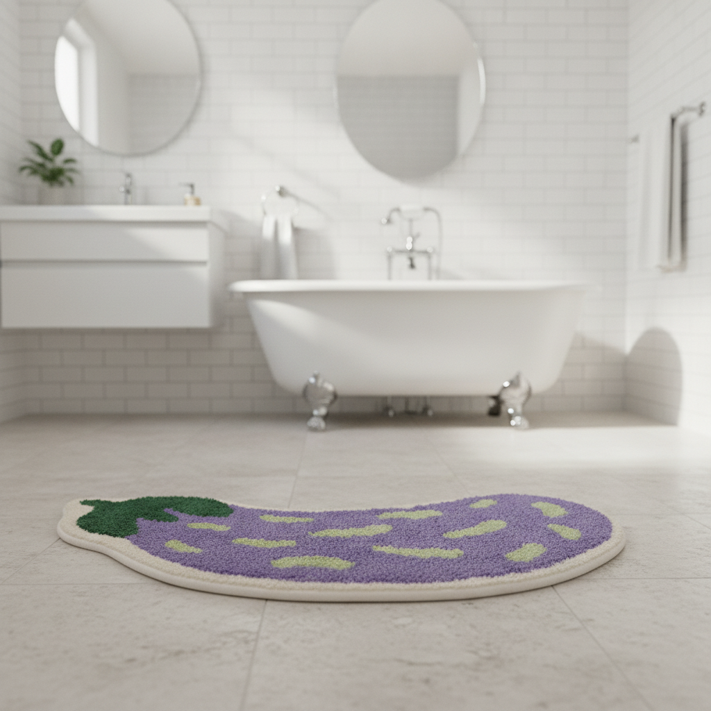 Vegetal Bath Mat