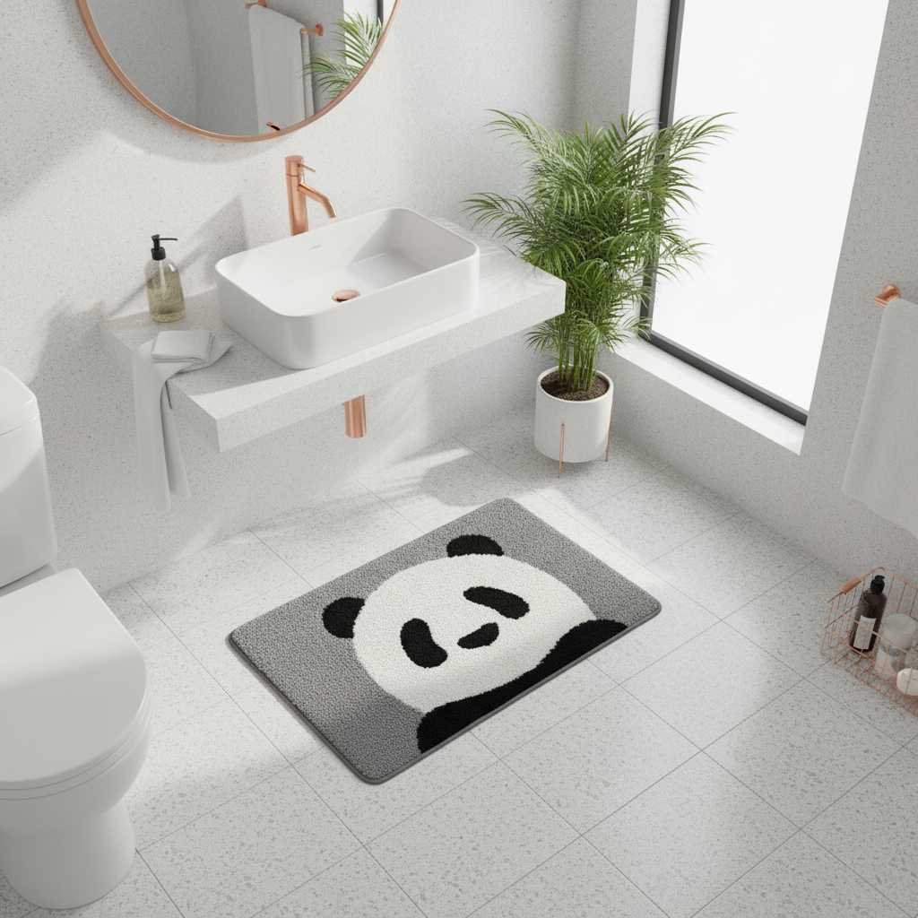 Panda Bath Mat