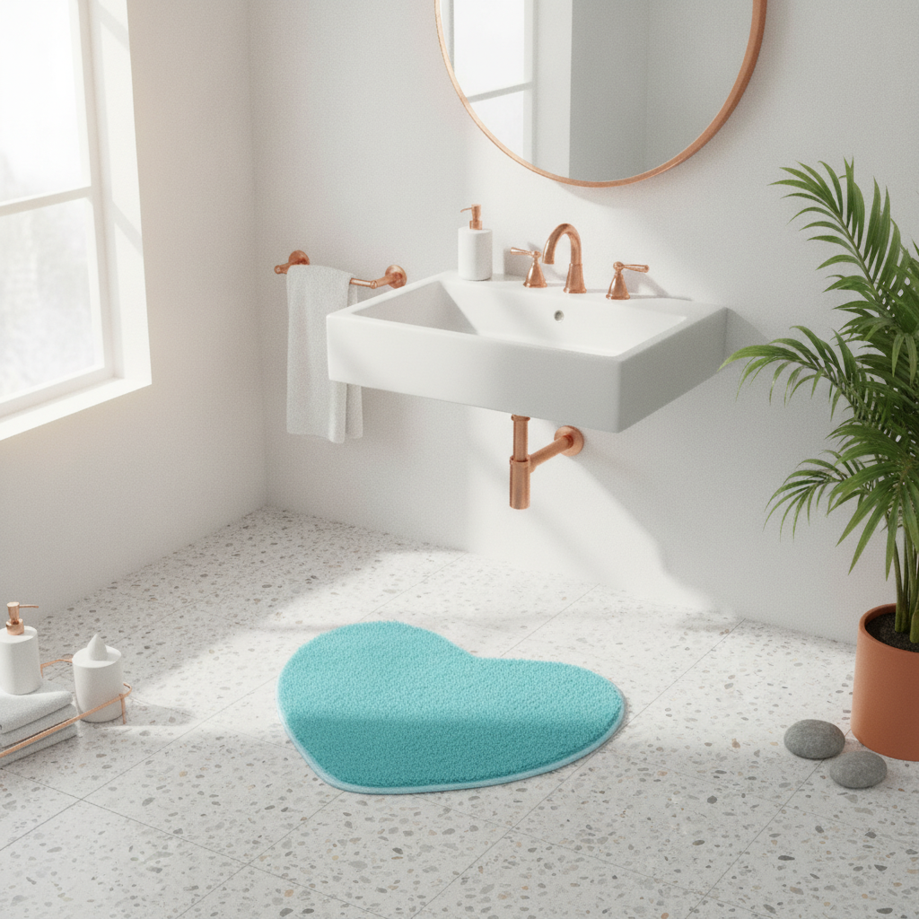 Microfiber Caterpillar Bath Mat