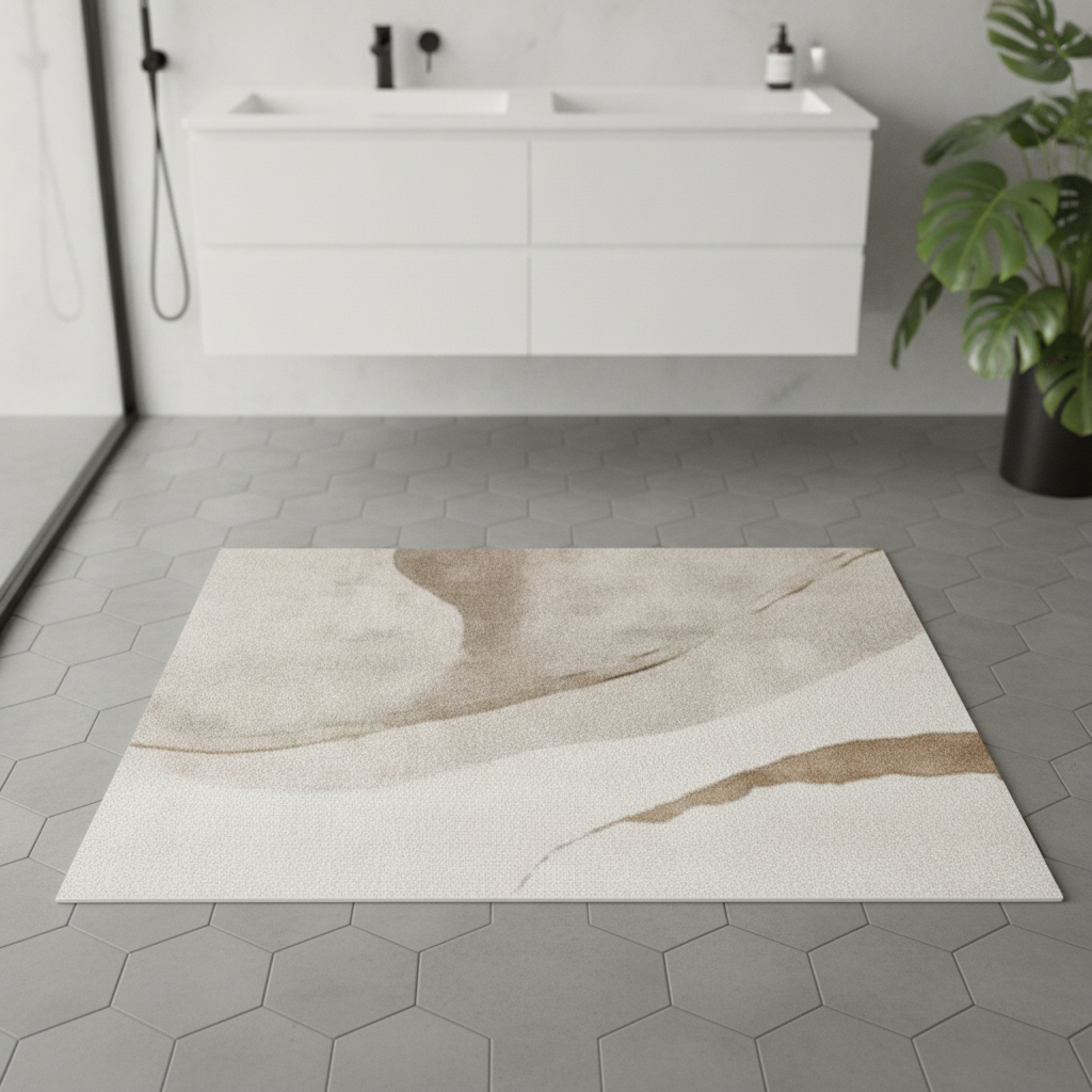 Modern Bathroom Rug
