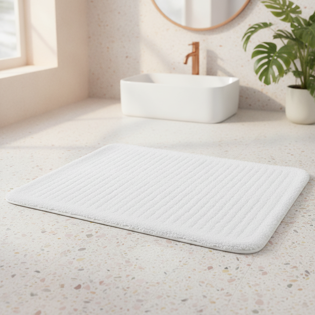 White Thick Bath Mat - view 12