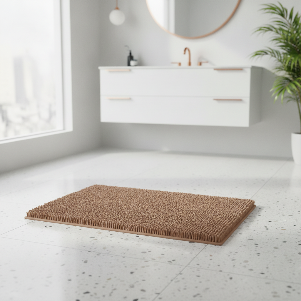Caterpillar Bathroom Rug