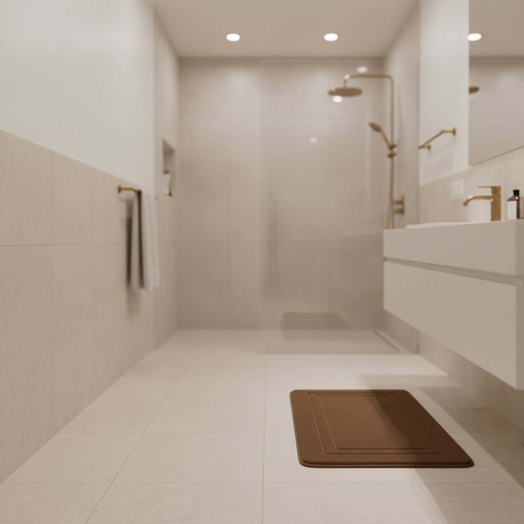 Memory Shape Bathroom Rug