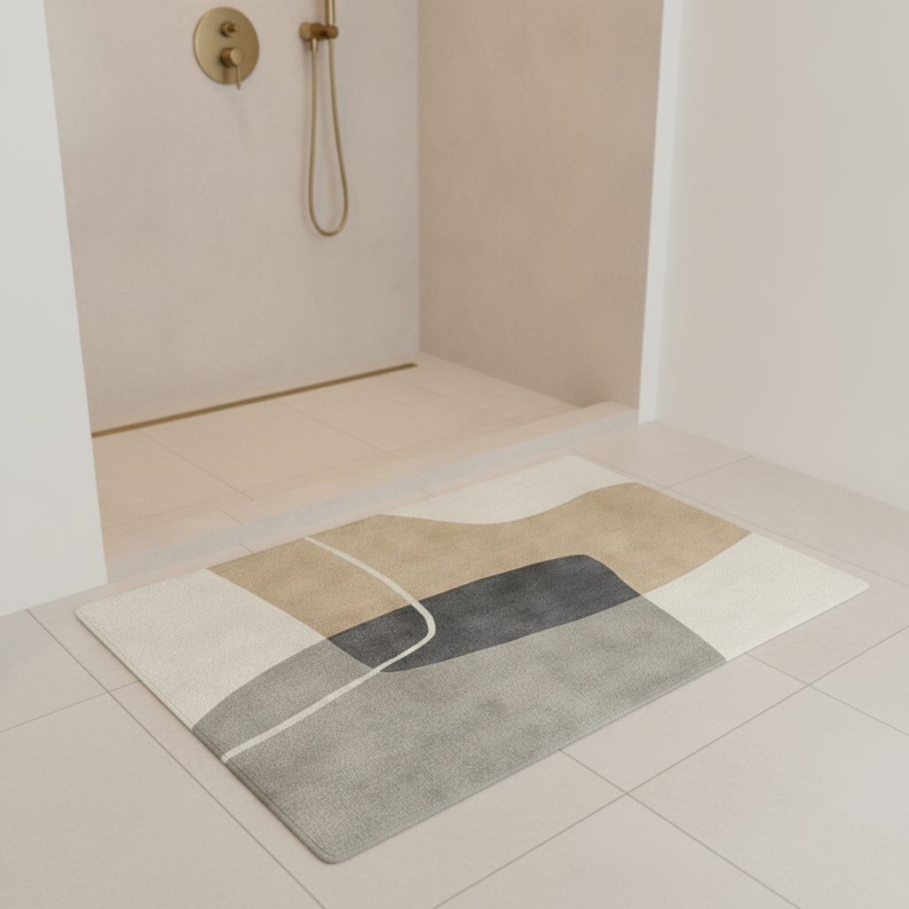Natural Diatomite Bathroom Rug