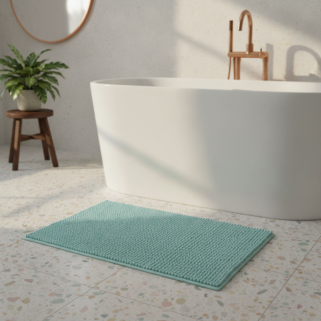 Turquoise Bath Mat - view 11
