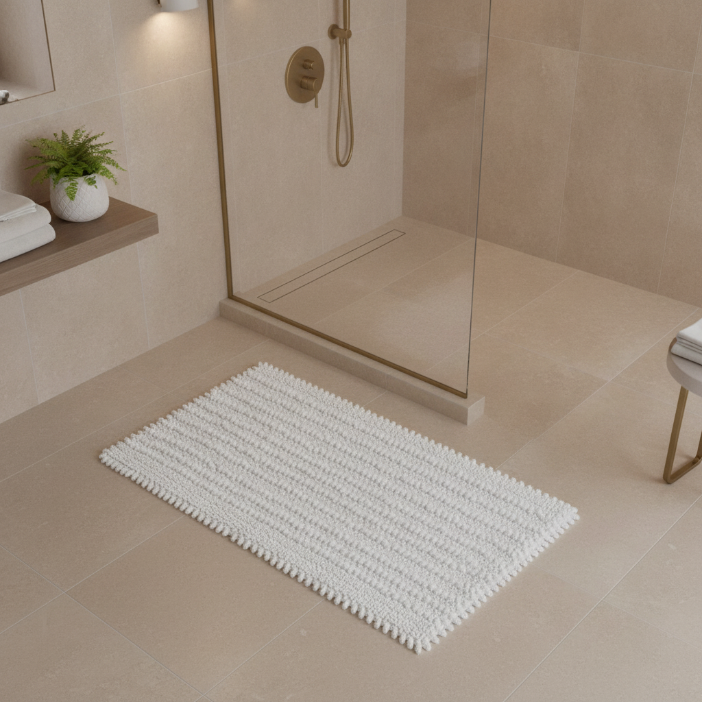 Shower Mat Exit - size comparison