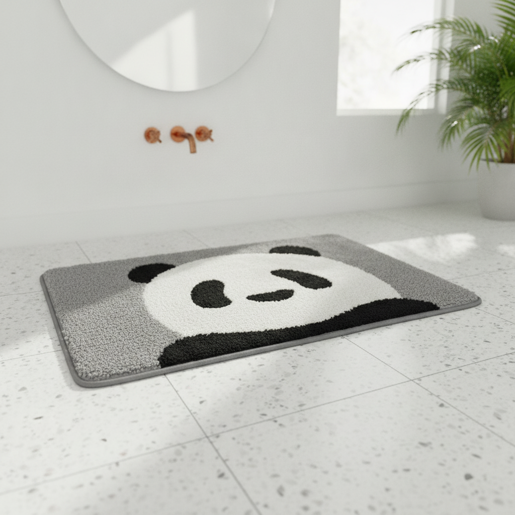 Panda Bath Mat