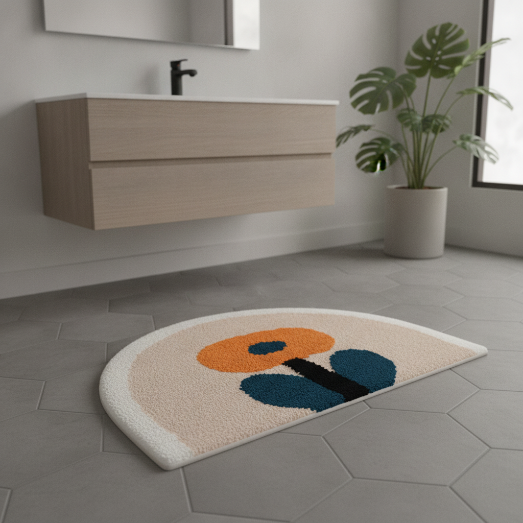 Small Flower Bath Mat - view 18