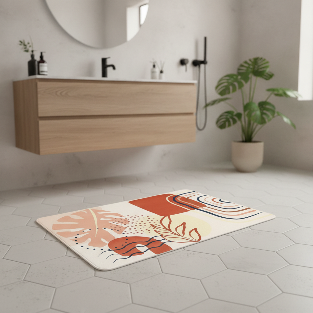 Diatomaceous Earth Bath Mat