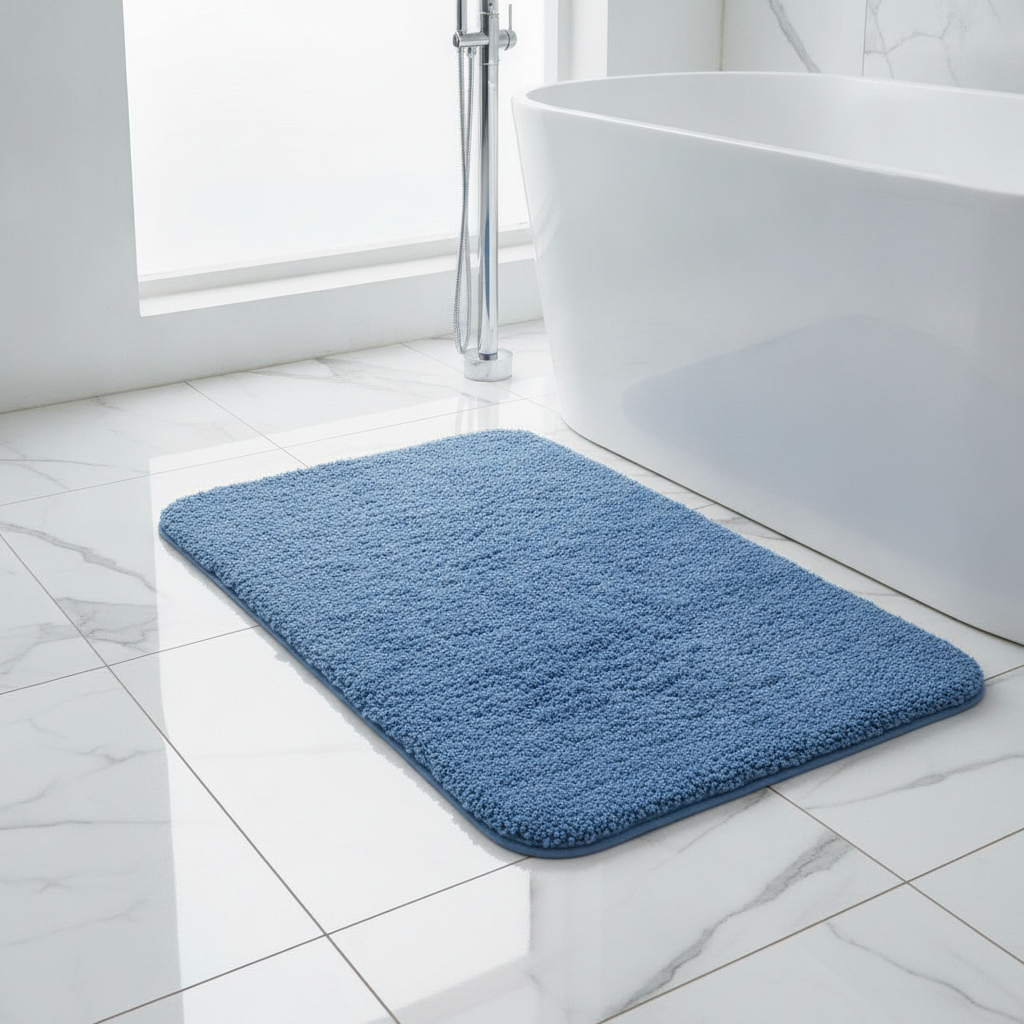Fluffy Bathroom Rug