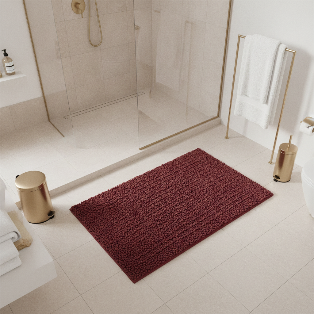 Fluffy Comfort Bath Mat
