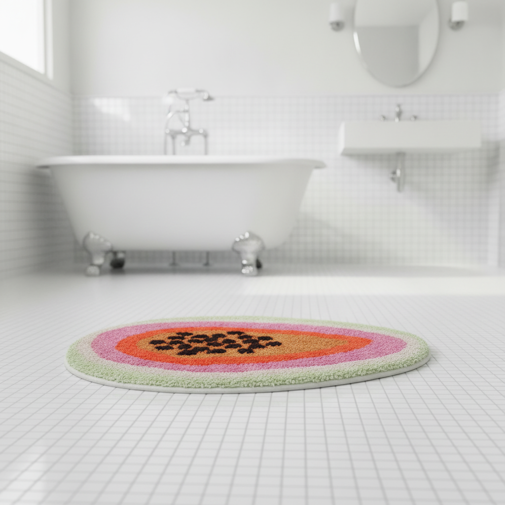 Original Fruit Bath Mat
