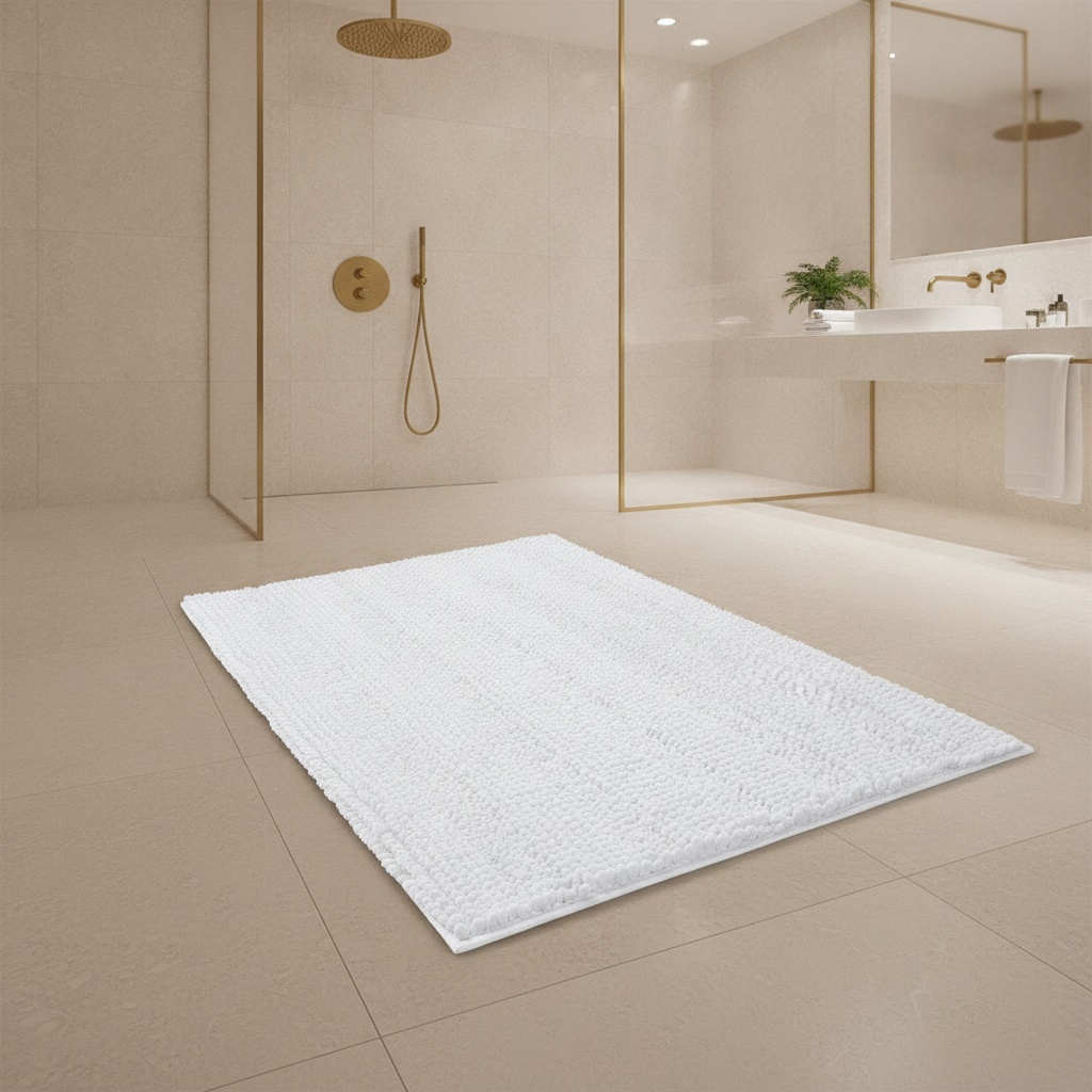 Soft Bathroom Rug - close-up texture