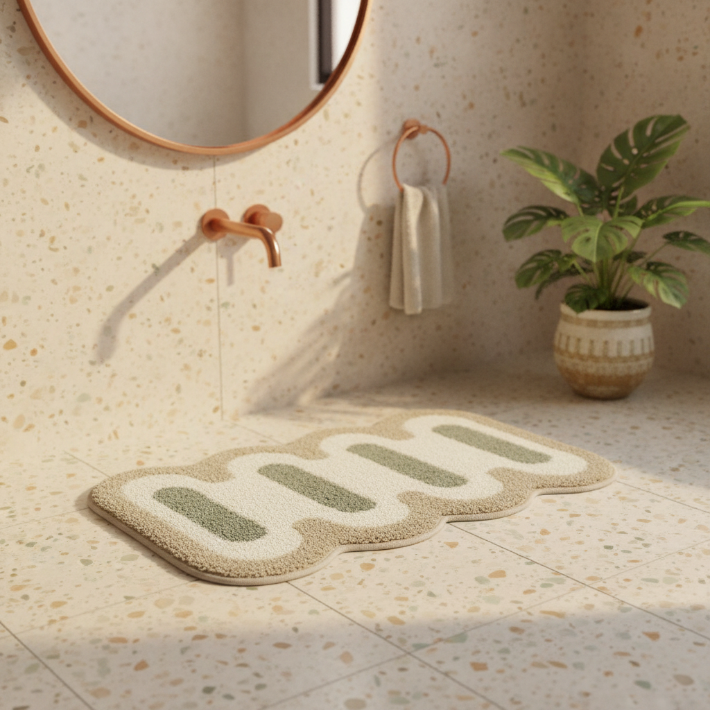 Small Shape Originale Bathroom Rug