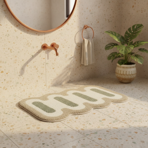 Small Shape Originale Bathroom Rug