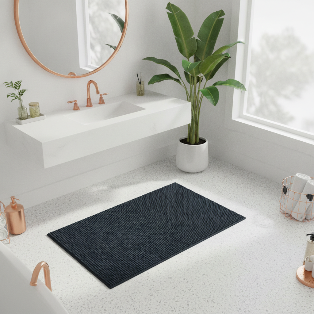 Soft Thin Bathroom Rug