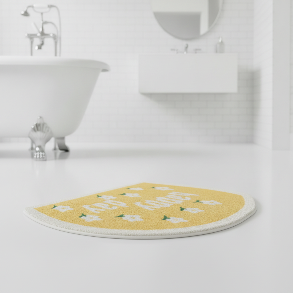 Happy Day Bathroom Rug