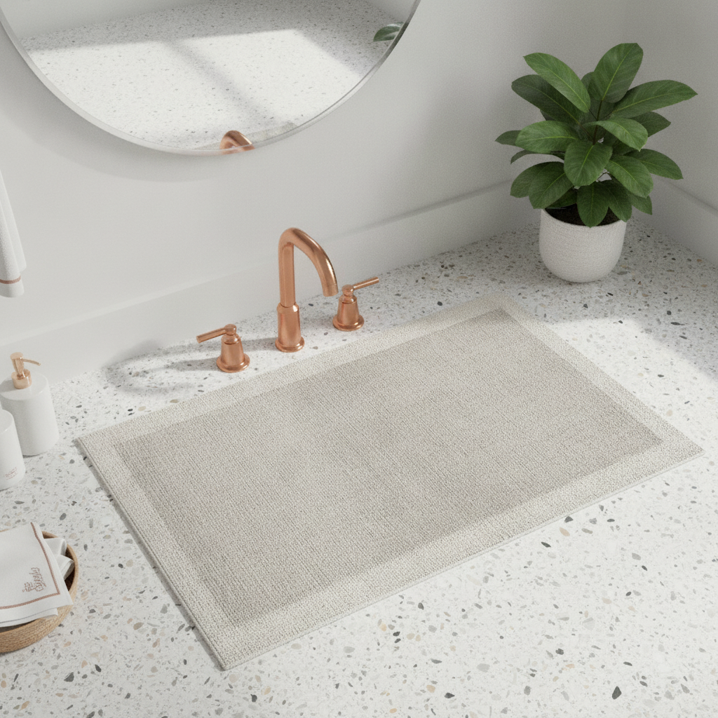 Gray Perle Bath Mat