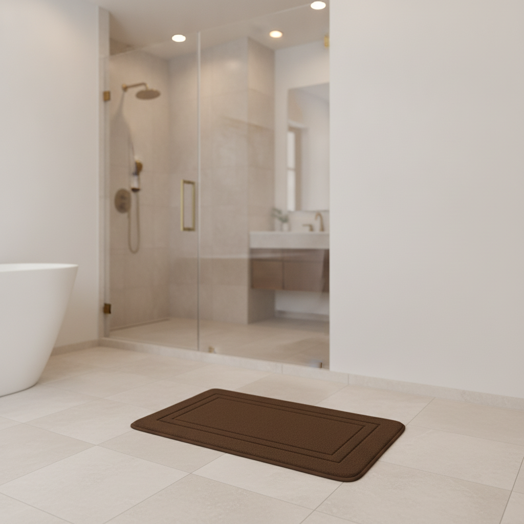 Memory Shape Bathroom Rug