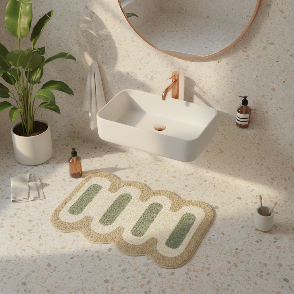 Small Shape Originale Bathroom Rug - view 16