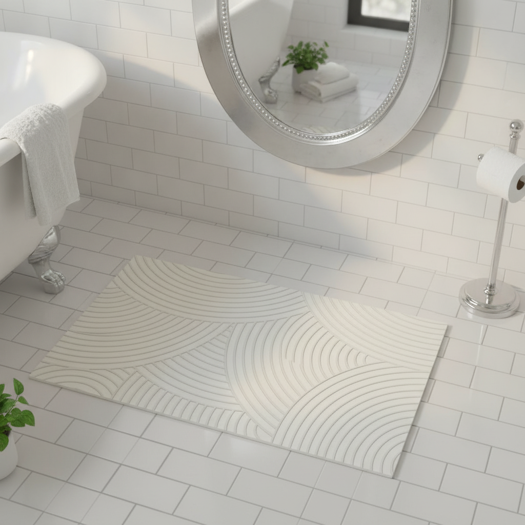 Custom Diatomite Bath Mat