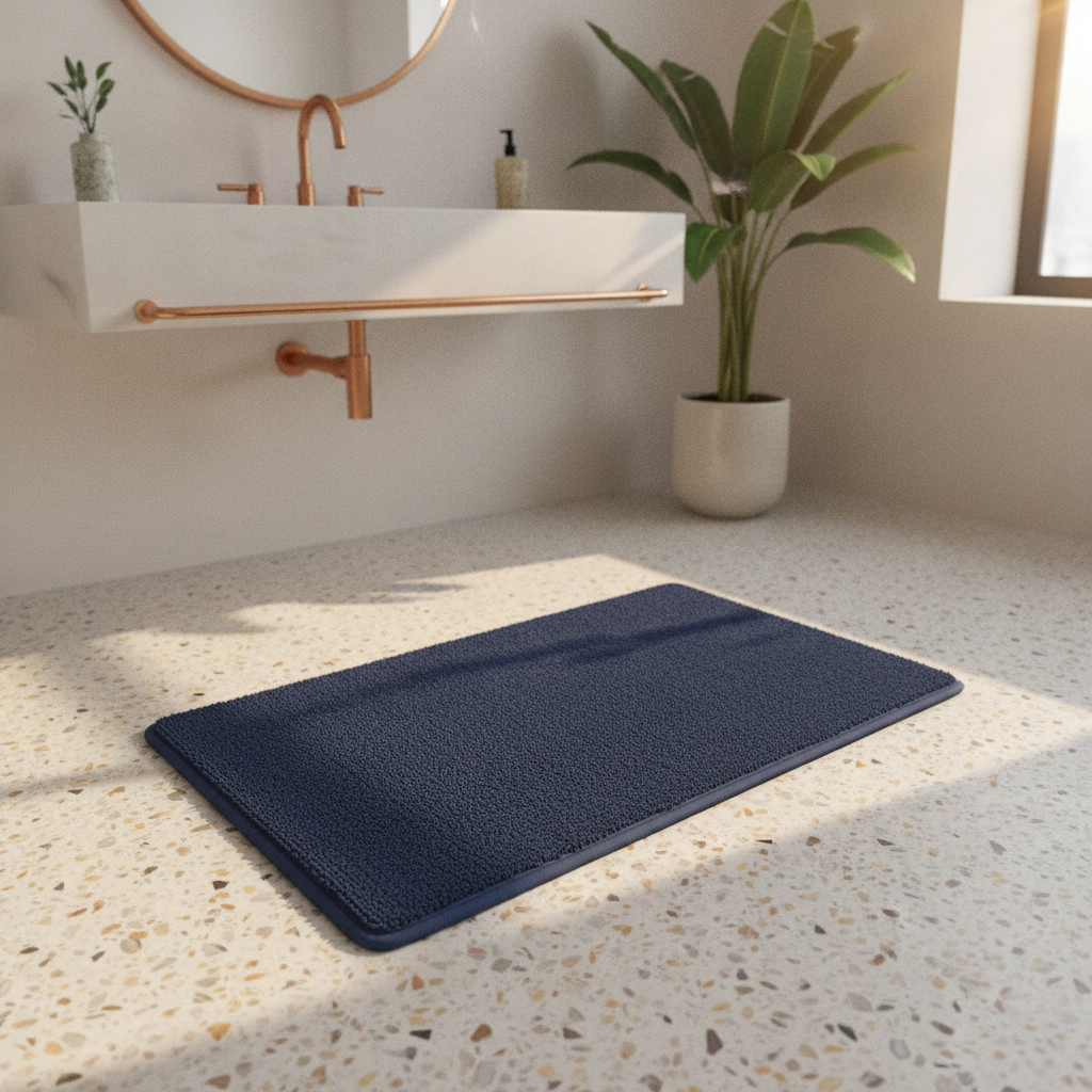 Blue Night Bath Mat