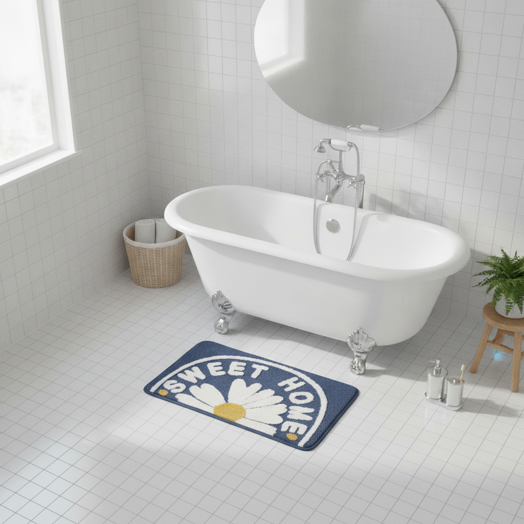 Thick Half Moon Bath Mat - view 9