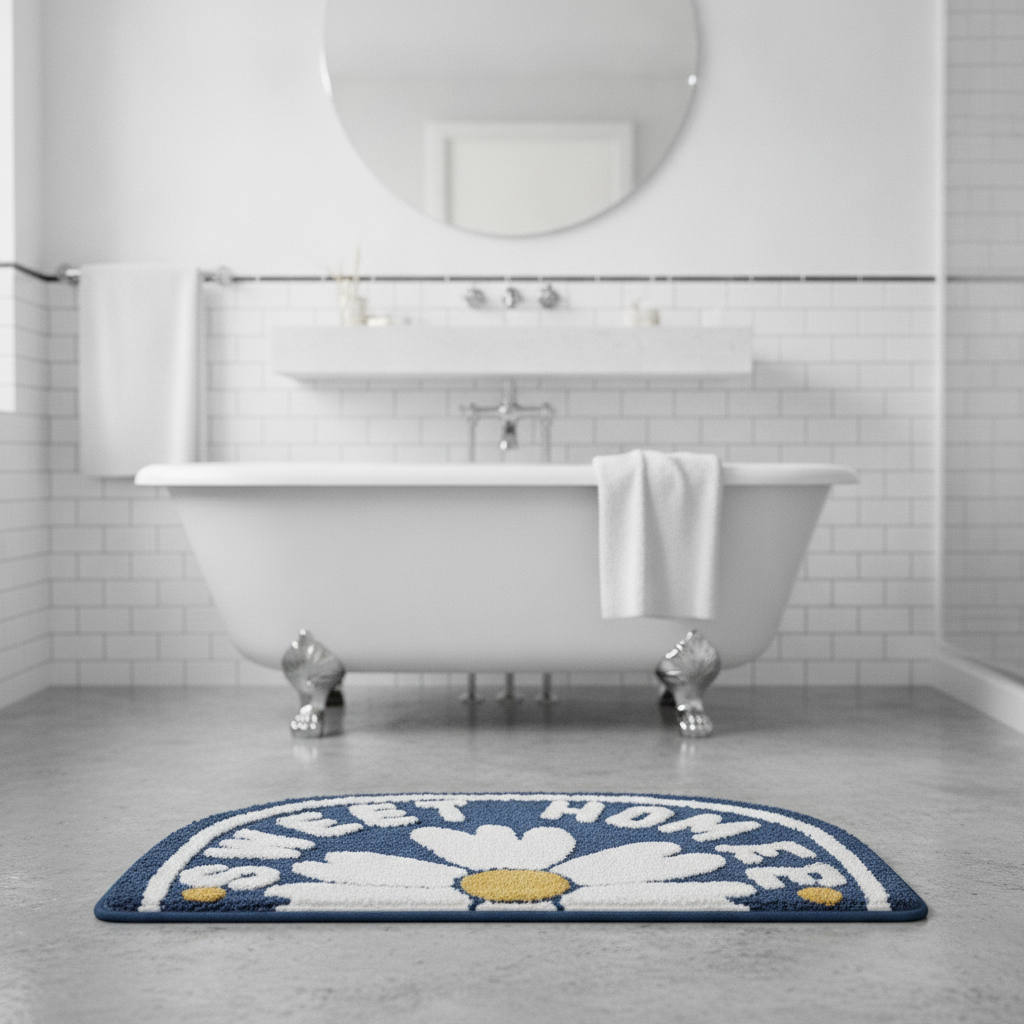 Thick Half Moon Bath Mat - view 13