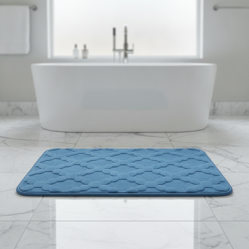 Absorbent Microfiber Bathroom Rug