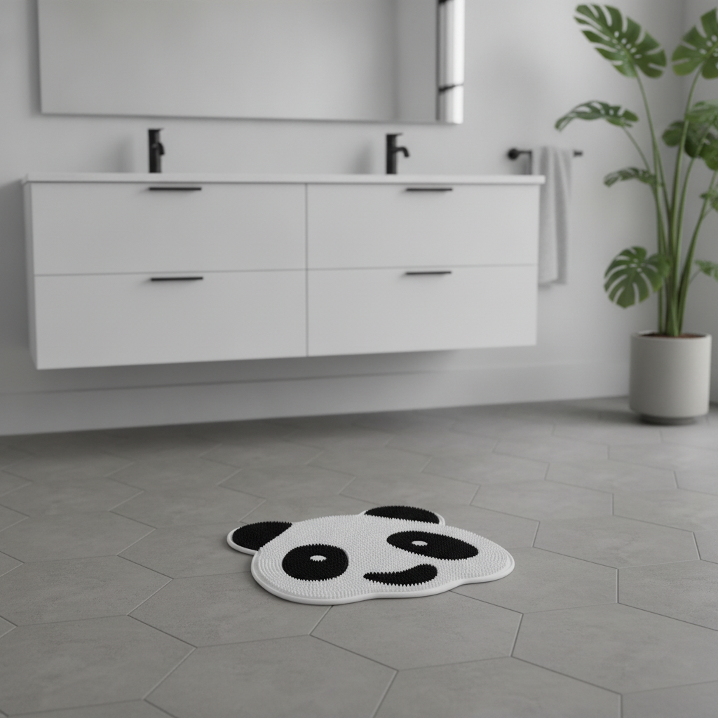Panda Bath Mat