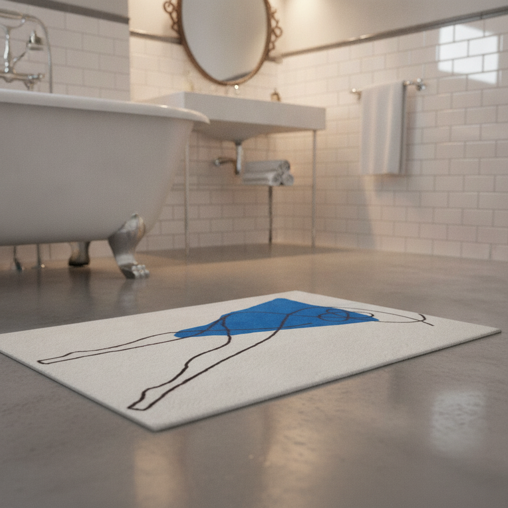 Abstract Art Bath Mat