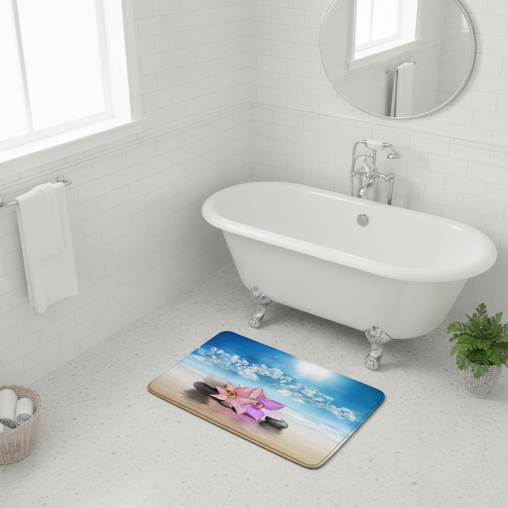 Zen Bathroom Rug - view 14