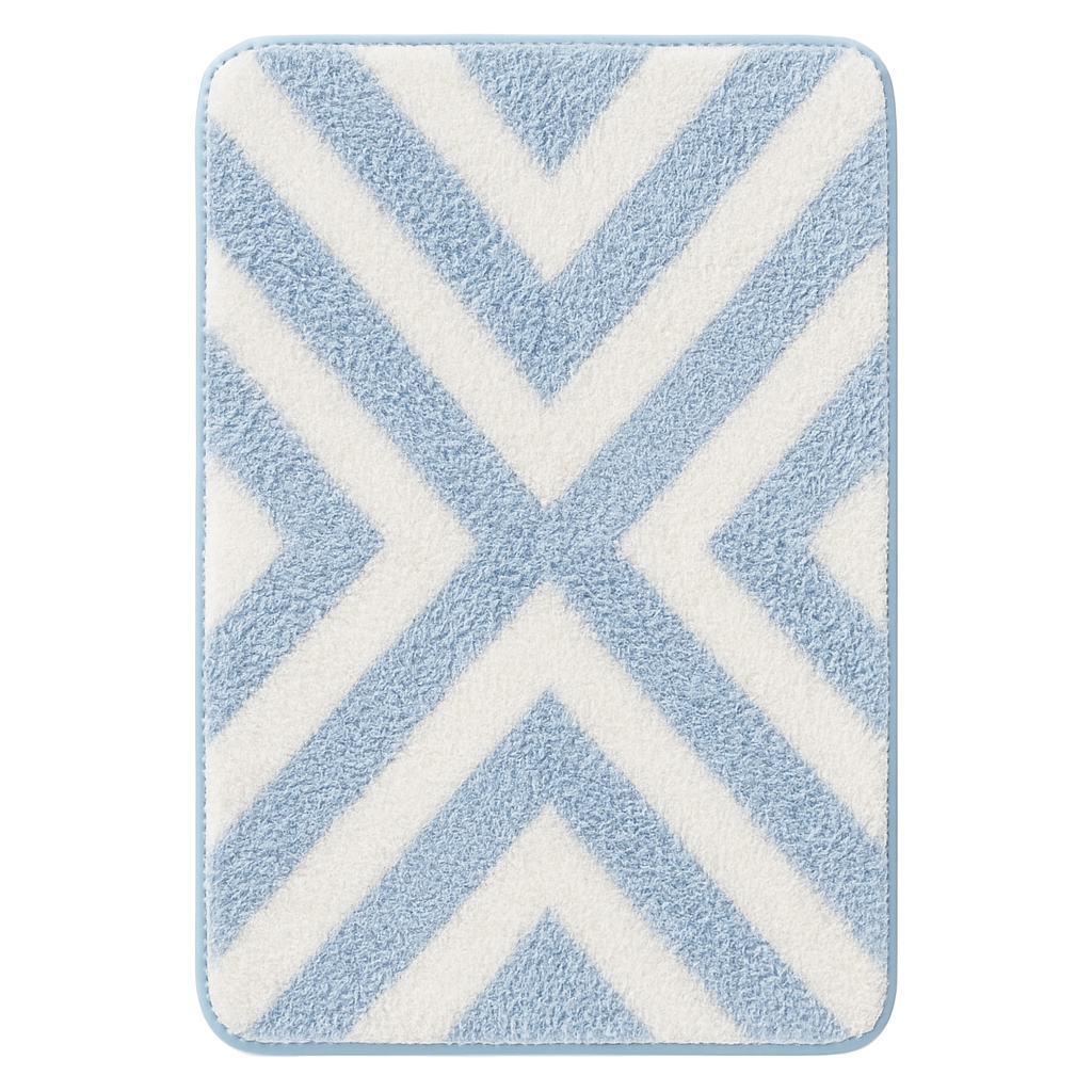 Striped Bath Mat