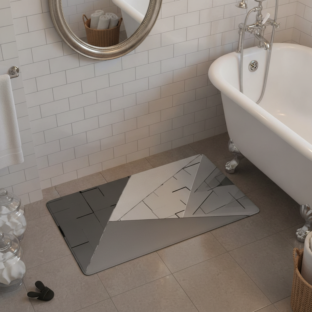Industrial Style Bath Mat