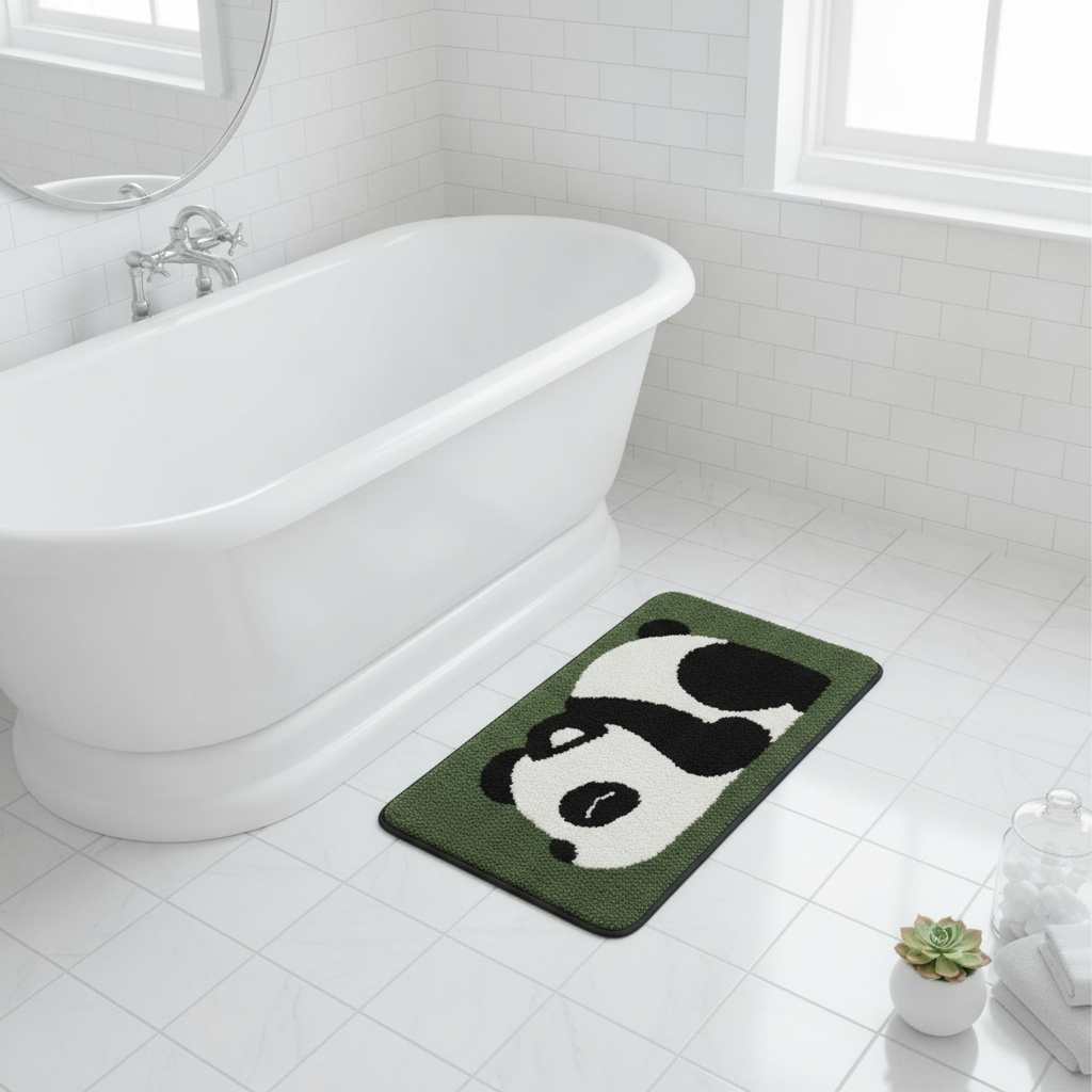 Panda Bath Mat