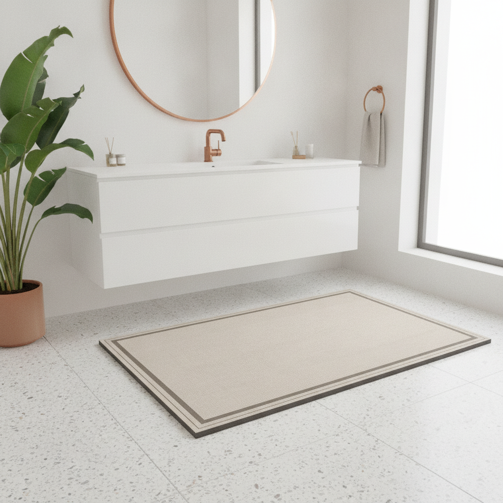 Diatomite Large Size Bath Mat