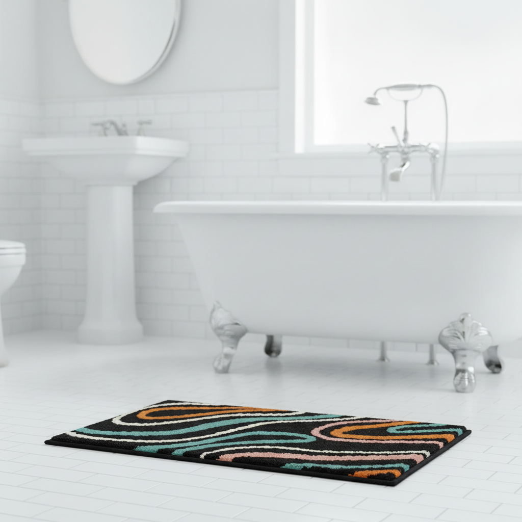 Non-Slip Original Bathroom Rug