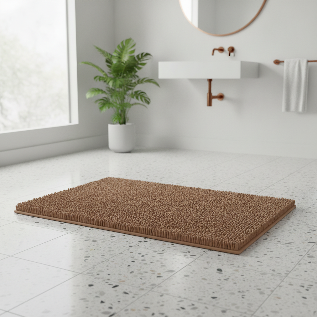 Caterpillar Bathroom Rug