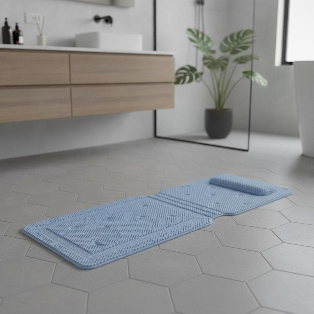 Bathrug Xxl Bath Mat - size comparison