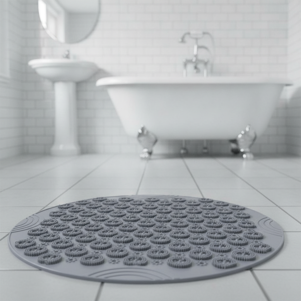 Round Shower Mat