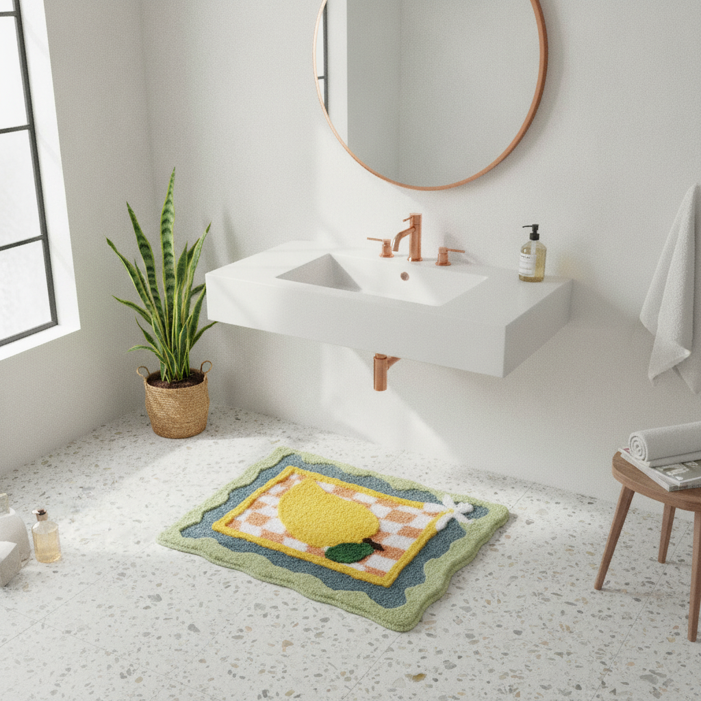 Citrus Art Bath Mat