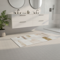 Beige Bathroom Rug