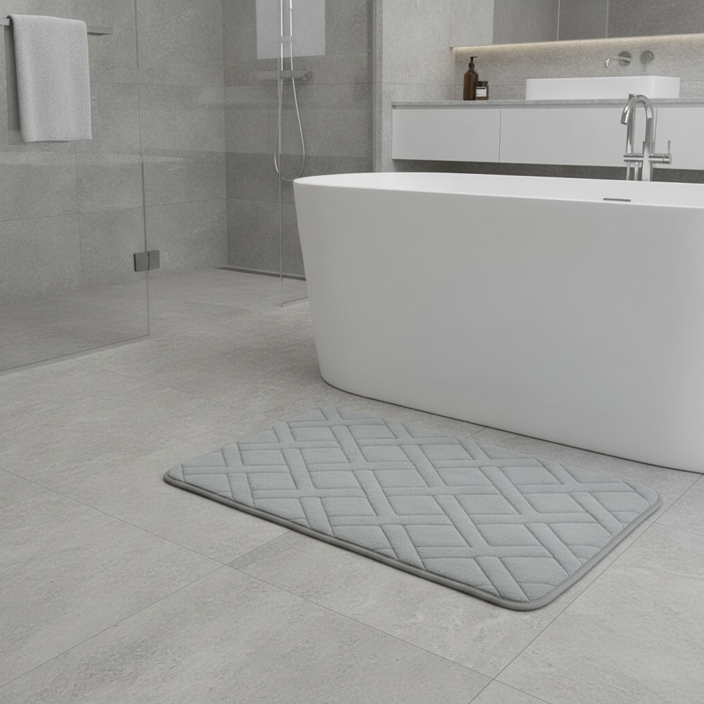 Thick Luxury Bath Mat - close-up texture