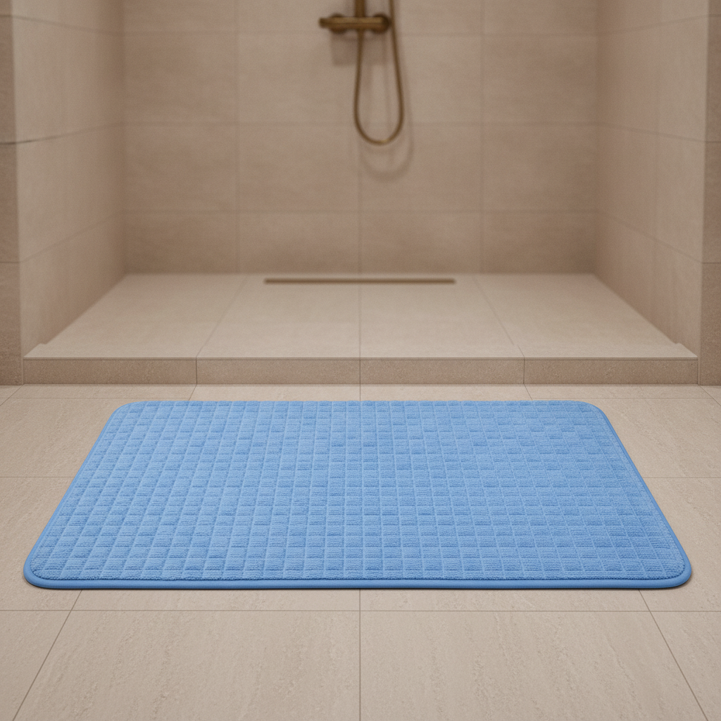 Blue Light Bath Mat
