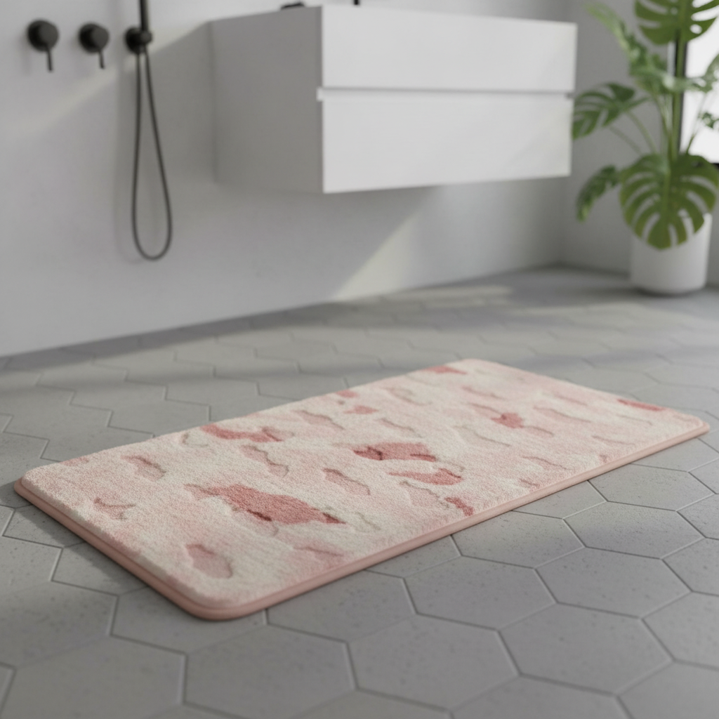 Shaggy Bath Mat - color variations